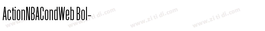 ActionNBACondWeb Bol字体转换